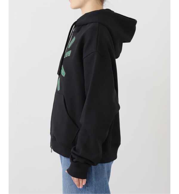 Oriens JOURNAL STANDARD「【BRAIN DEAD/ブレインデッド】 COLLEGIATE ZIP UP HOODIE BDF25T20004785BK01」|パーカー|