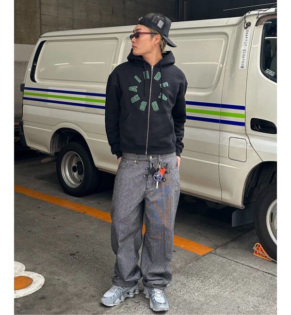 Oriens JOURNAL STANDARD「【BRAIN DEAD/ブレインデッド】 COLLEGIATE ZIP UP HOODIE BDF25T20004785BK01」|パーカー|