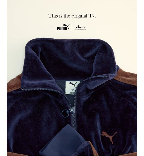 JOURNAL STANDARD relume「《WEB限定追加予約》PUMA / プーマ 別注 &rdquo;T7&rdquo; ベロア トラックジャケット」|その他|
