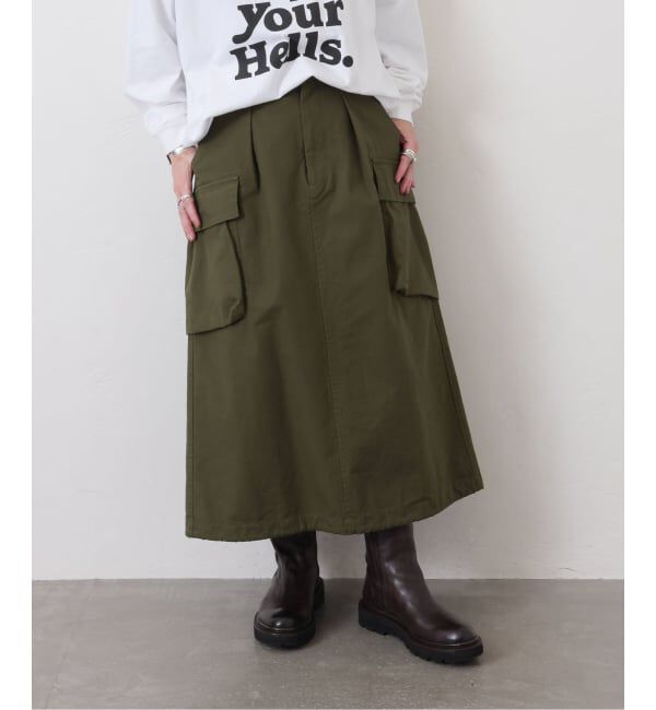 journal standard luxe「《追加予約》リップストップ カーゴスカート」|スカート|