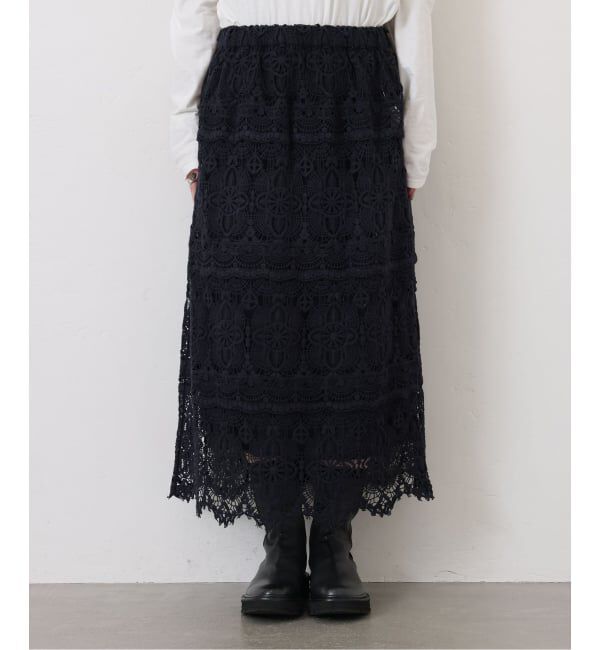journal standard luxe「《予約》レースMIX スカート（040）」|スカート|