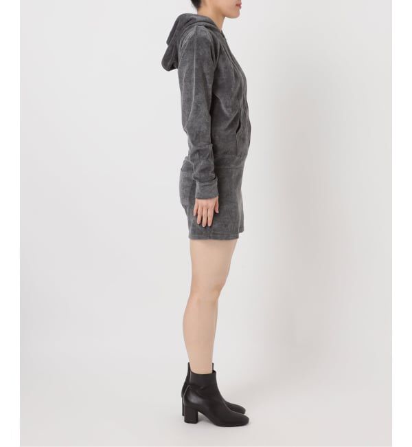 Oriens JOURNAL STANDARD「《予約》ベロアフーディーロンパース」|オールインワン|