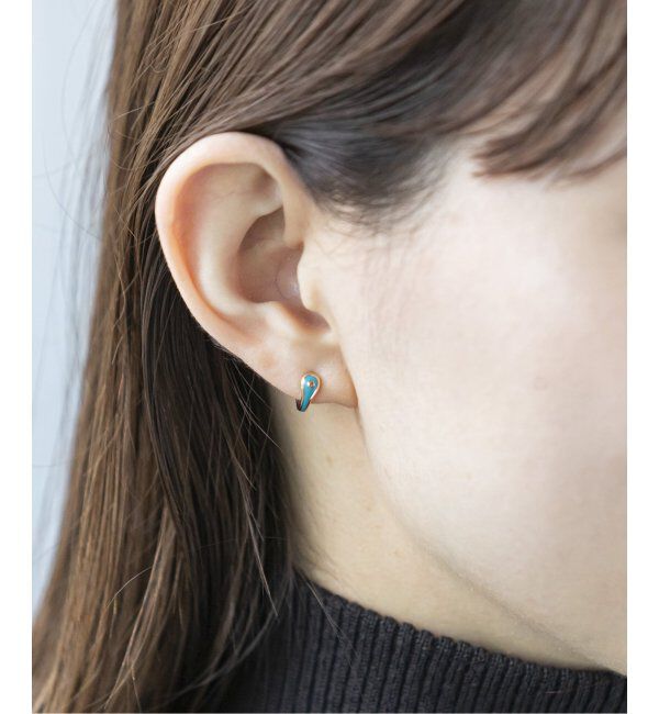 NOBLE「HIROTAKA/ヒロタカ Bird of Paradise ハーフフープピアス(片耳)」|ピアス|