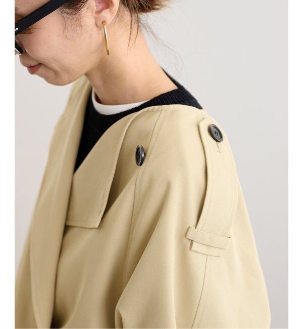 FRAMeWORK「ショートトレンチブルゾン」|トレンチコート|