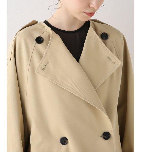 FRAMeWORK「ショートトレンチブルゾン」|トレンチコート|