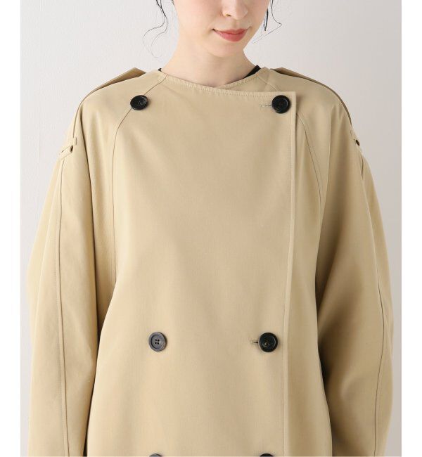 FRAMeWORK「ショートトレンチブルゾン」|トレンチコート|