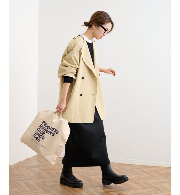 FRAMeWORK「ショートトレンチブルゾン」|トレンチコート|