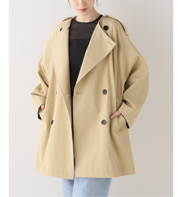 FRAMeWORK「ショートトレンチブルゾン」|トレンチコート|