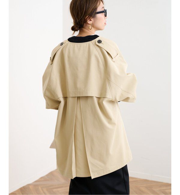 FRAMeWORK「ショートトレンチブルゾン」|トレンチコート|