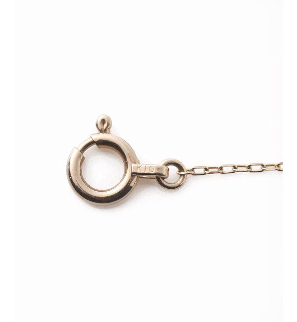 Lilas by Spick&Span「デフォルメーションダイヤネックレス K10」|ネックレス|