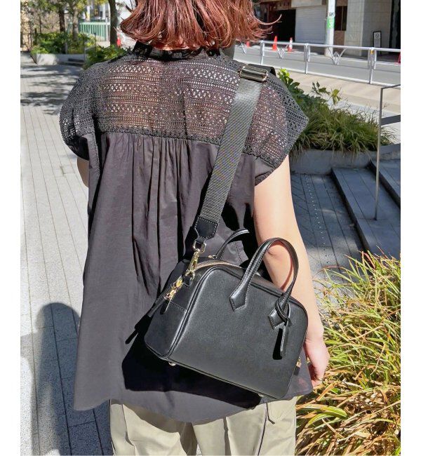 Spick and Span「≪追加≫ケミカルレーススタンドカラーブラウス」|シャツ・ブラウス|