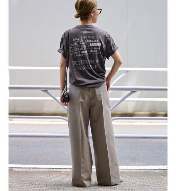 FRAMeWORK「BETTER THAN GOOD/ベターザングッド BTG GOOD BOOKS Tシャツ」|Tシャツ・カットソー|