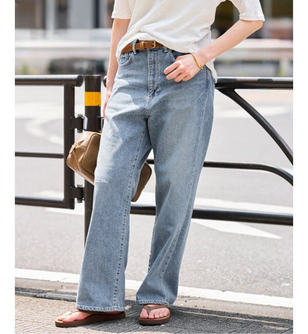 FRAMeWORK「≪追加・ベストセラー≫デニムストレートパンツ3」|デニム|