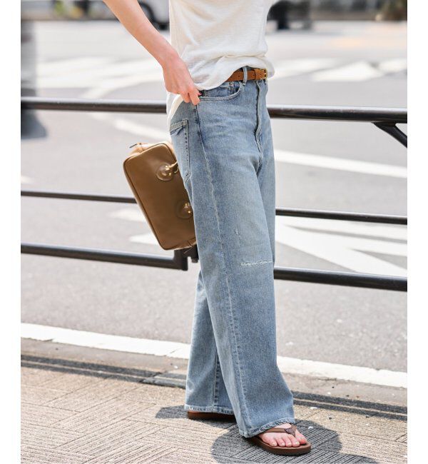 FRAMeWORK「≪追加・ベストセラー≫デニムストレートパンツ3」|デニム|