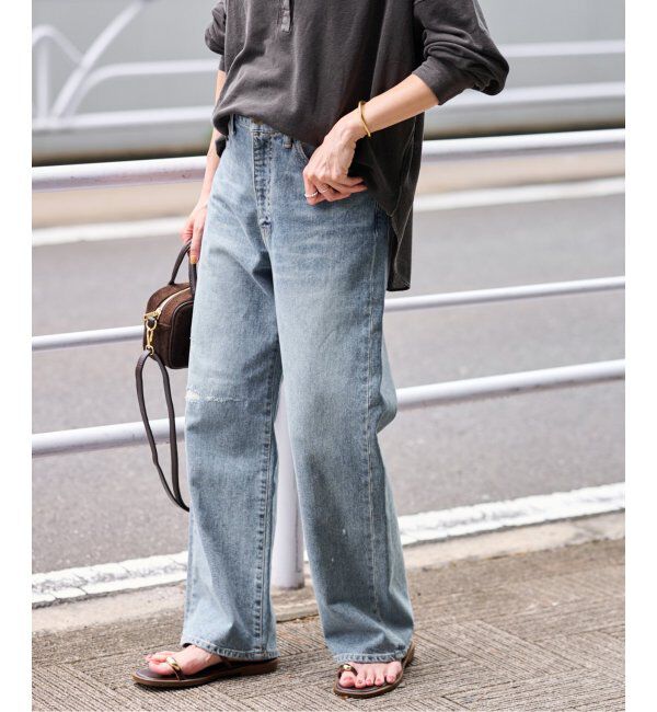 FRAMeWORK「≪追加・ベストセラー≫デニムストレートパンツ3」|デニム|