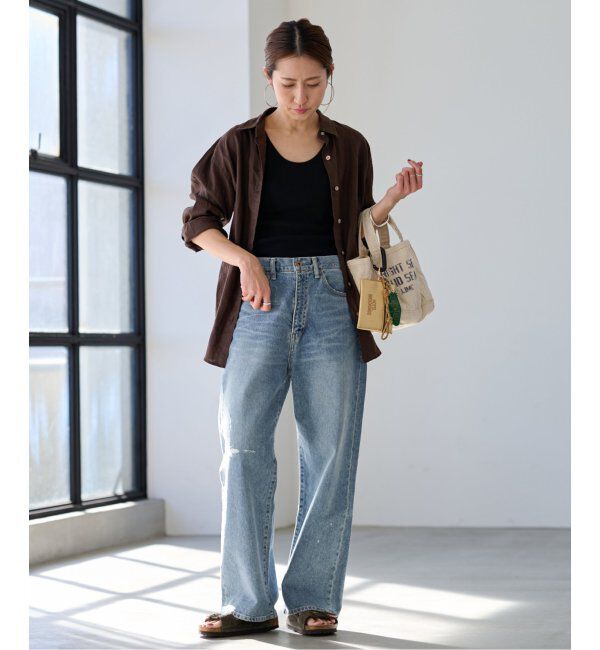 FRAMeWORK「≪追加・ベストセラー≫デニムストレートパンツ3」|デニム|