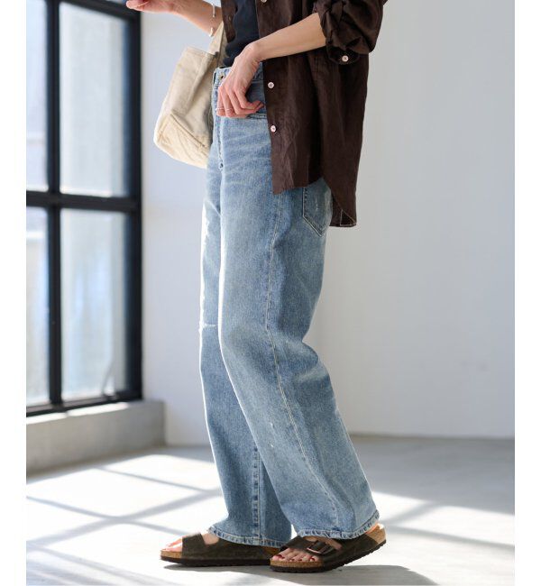 FRAMeWORK「≪追加・ベストセラー≫デニムストレートパンツ3」|デニム|