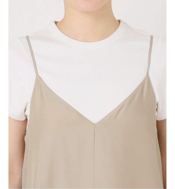 NOBLE「《追加》ビンテージツイルコンフォータブルキャミワンピース  6」|ワンピース|