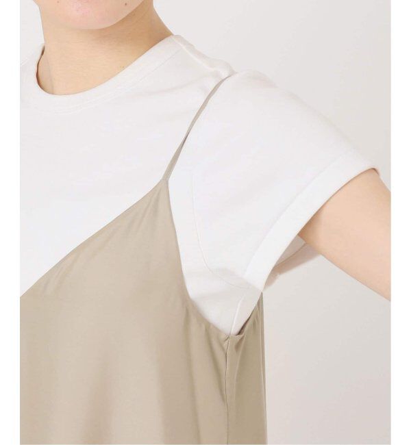 NOBLE「《追加》ビンテージツイルコンフォータブルキャミワンピース  6」|ワンピース|