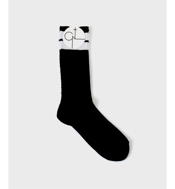 FRAMeWORK「CONLEAD Lace Line」|ソックス|ブラック