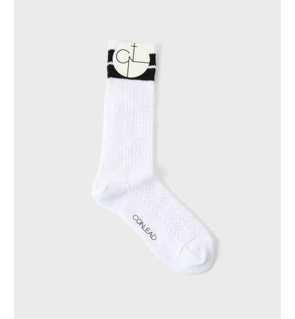 FRAMeWORK「CONLEAD Lace Line」|ソックス|ホワイト