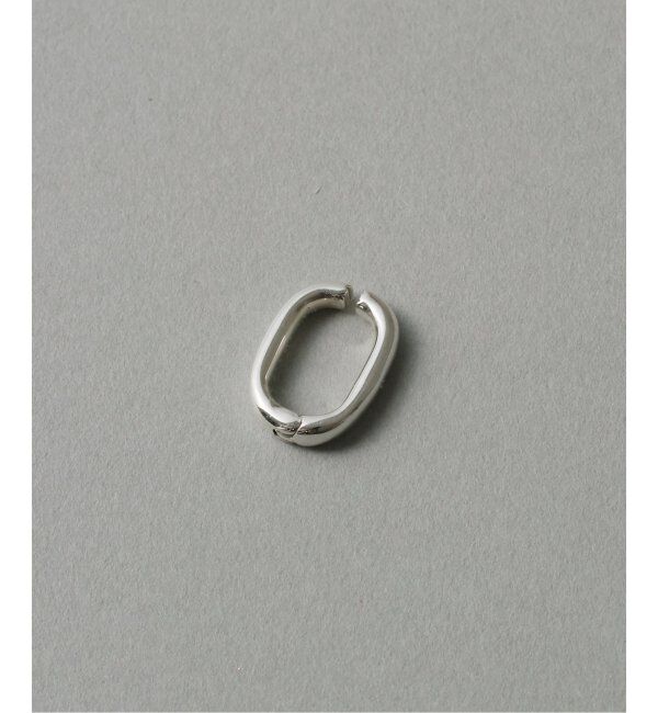 Spick and Span「【SAMH by LILAS】カフイヤリングオーバル SV（片耳）」|イヤーカフ|