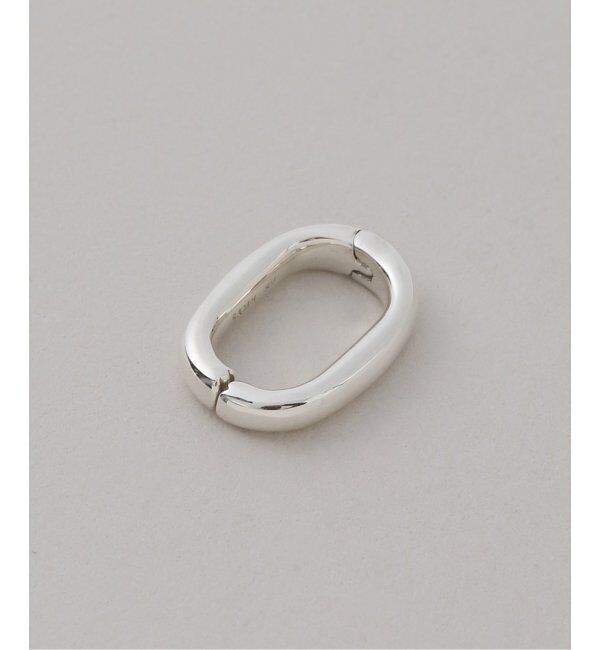 Spick and Span「【SAMH by LILAS】カフイヤリングオーバル SV（片耳）」|イヤーカフ|