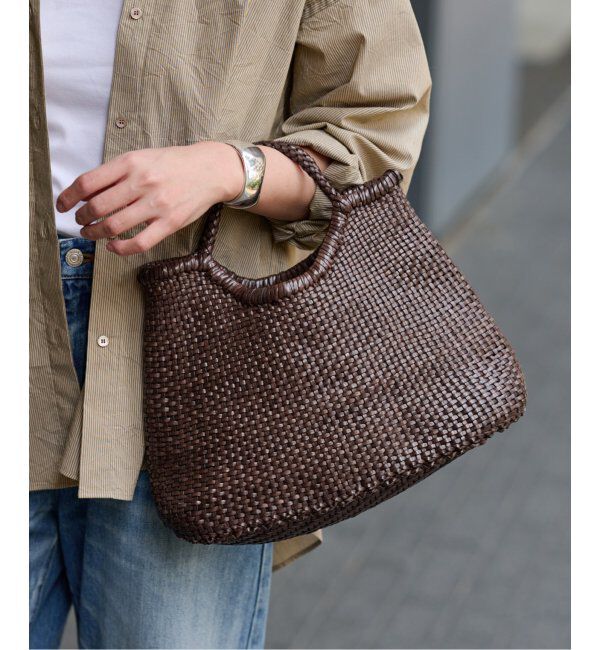 FRAMeWORK「DRAGON/ドラゴン madame myriam」|トートバッグ|ブラウン