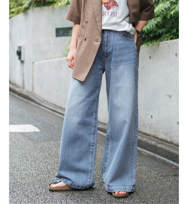 Spick and Span「《追加2》5 1/2 BAGGY DENIM」|デニム|