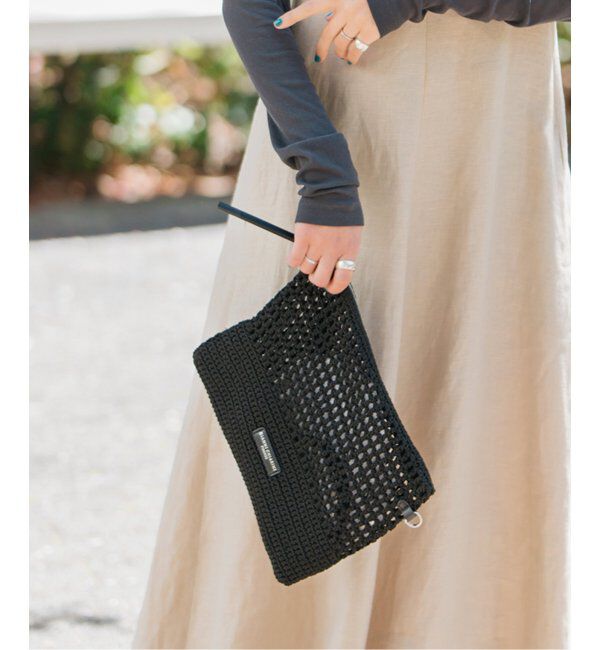 Spick and Span「GIANNI CHIARINI / ジャンニ キアリーニ VICTRIA MINI」|ショルダー・メッセンジャー|ブラック