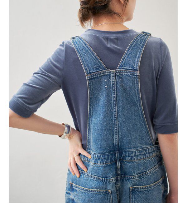 Spick and Span「《追加》ベロアハーフスリーブプルオーバー」|Tシャツ・カットソー|