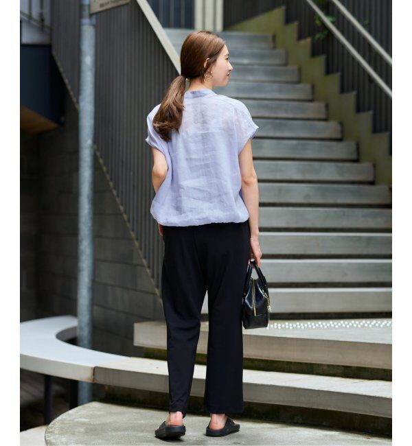 FRAMeWORK「≪追加≫キャップスリーブドロストシャツ」|シャツ・ブラウス|