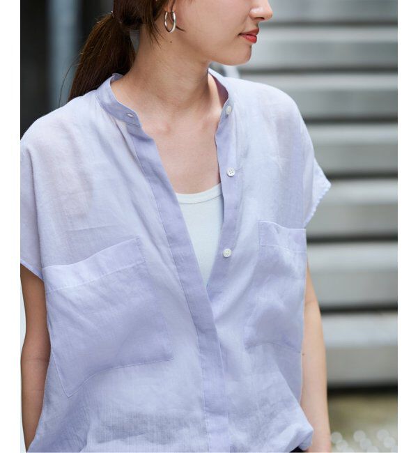 FRAMeWORK「≪追加≫キャップスリーブドロストシャツ」|シャツ・ブラウス|