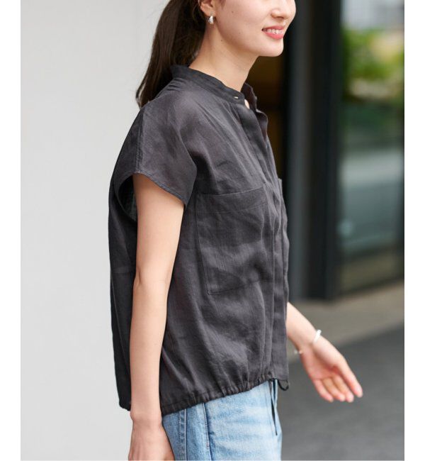 FRAMeWORK「≪追加≫キャップスリーブドロストシャツ」|シャツ・ブラウス|