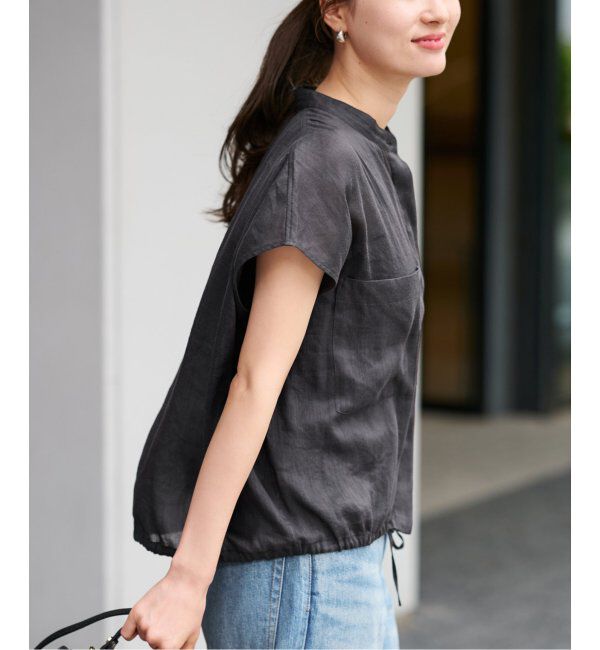 FRAMeWORK「≪追加≫キャップスリーブドロストシャツ」|シャツ・ブラウス|