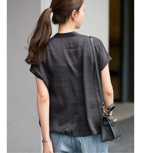 FRAMeWORK「≪追加≫キャップスリーブドロストシャツ」|シャツ・ブラウス|