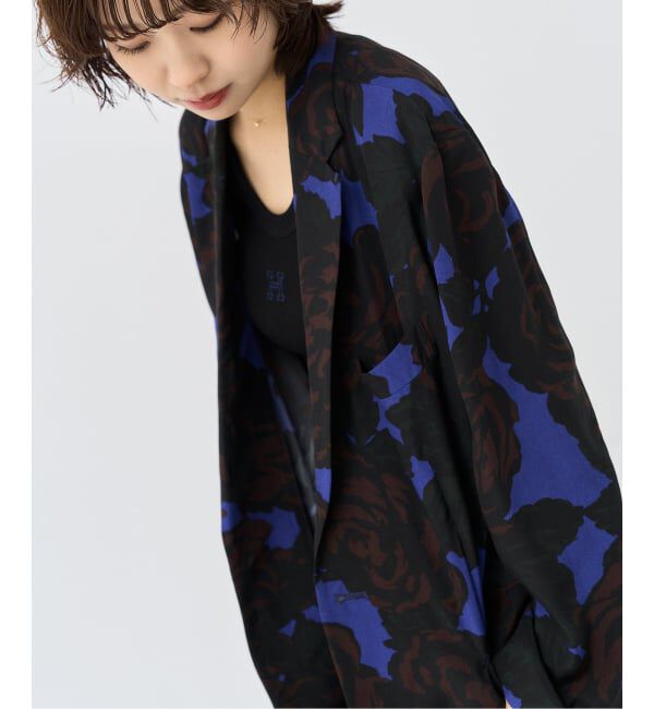 HARDY NOIR「レーヨンフラワープリントジャケット」|その他|
