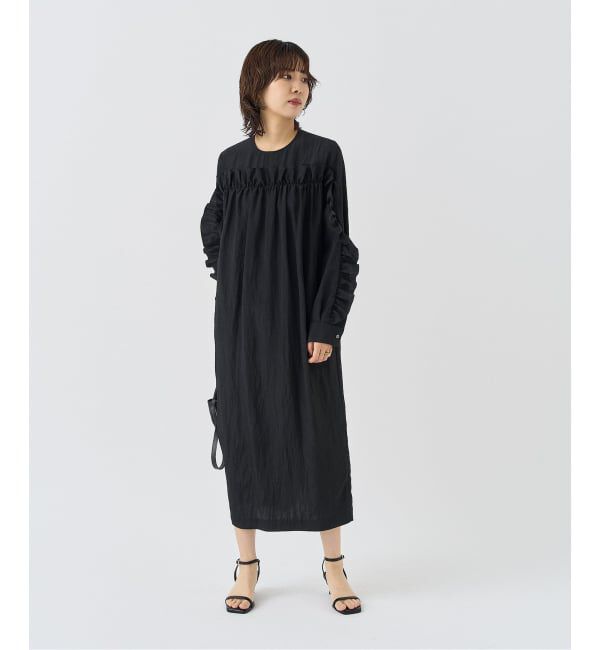 HARDY NOIR「Ry/Nyワッシャーフリルワンピース」|ワンピース|