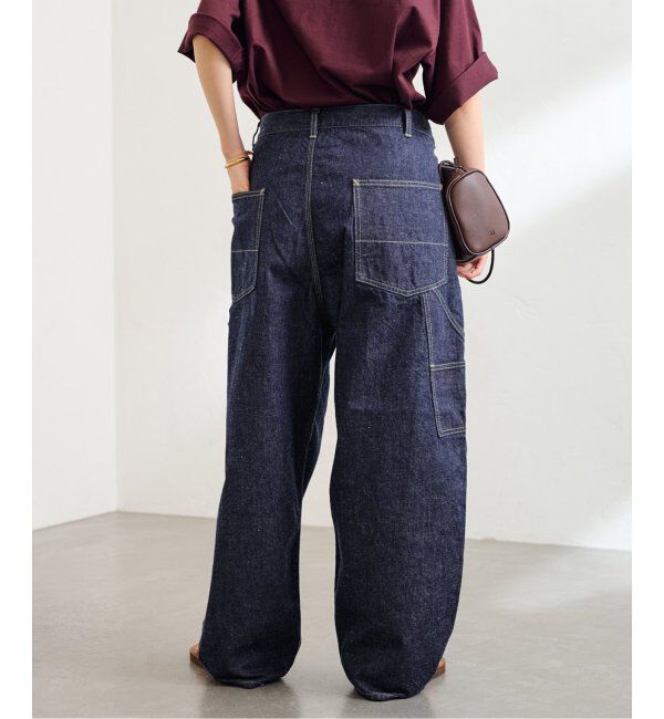 FRAMeWORK「ラージウエストアジャストデニム」|デニム|
