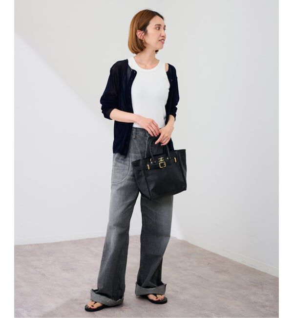 FRAMeWORK「≪追加 / 新色≫チュールフロッキーカーディガン」|カーディガン|