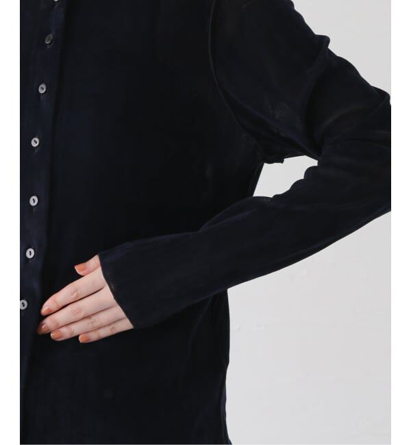 FRAMeWORK「≪追加 / 新色≫チュールフロッキーカーディガン」|カーディガン|