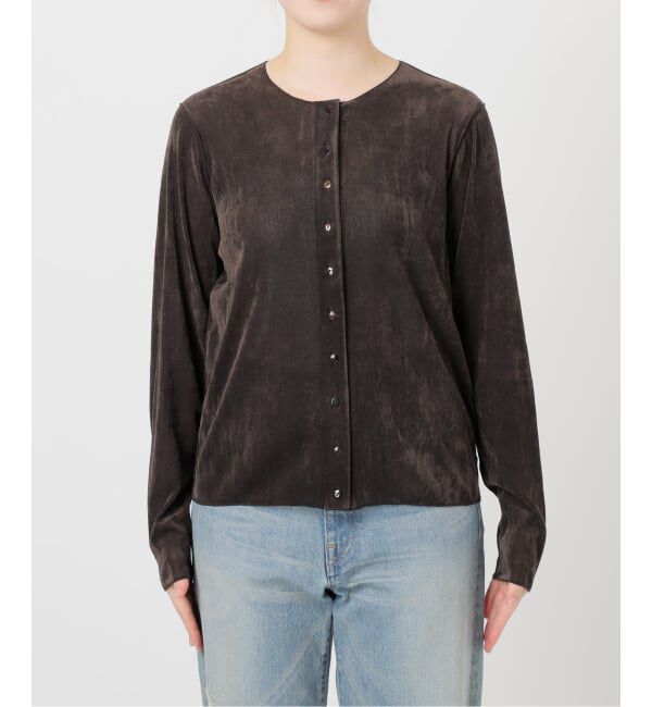 FRAMeWORK「≪追加 / 新色≫チュールフロッキーカーディガン」|カーディガン|