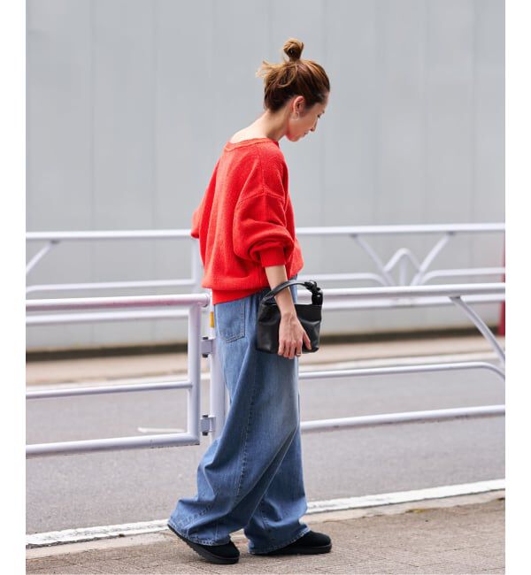 FRAMeWORK「≪追加 / 新色≫カノコ2WAYヘンリーニット」|ニット・セーター|