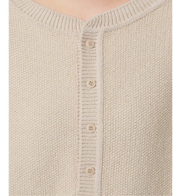 FRAMeWORK「≪追加 / 新色≫カノコ2WAYヘンリーニット」|ニット・セーター|