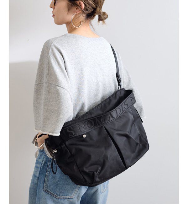 FRAMeWORK「≪WEB限定追加≫NOMADIS/ノマディス BASQUE M SLD 4」|ショルダー・メッセンジャー|ブラック