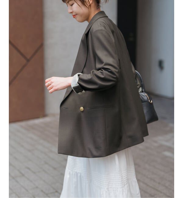 ウールブレンドダブルブレストジャケット（Spick and Span）｜ルミネの