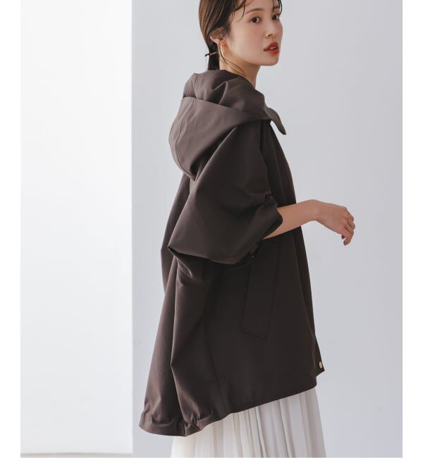 NOBLE「《追加》ハイツイストダブルクロスフーディブルゾン」|その他|