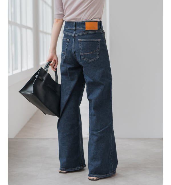 Spick and Span「SOMETHING / サムシング 別注LISA WIDE」|デニム|