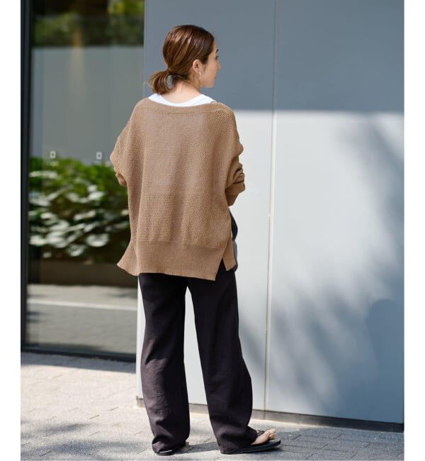 FRAMeWORK「≪追加≫カノコ 2WAY Back開きカーディガン」|カーディガン|