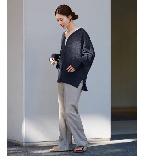 FRAMeWORK「≪追加≫カノコ 2WAY Back開きカーディガン」|カーディガン|